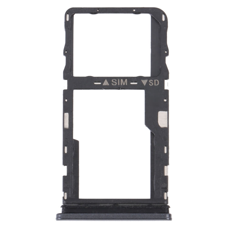 For TCL 30 XE 5G T767W Original SIM Card Tray + Micro SD Card Tray(Black) - For TCL by PMC TechLife | Online Shopping South Africa | PMC TechLife | Buy Now Pay Later Mobicred