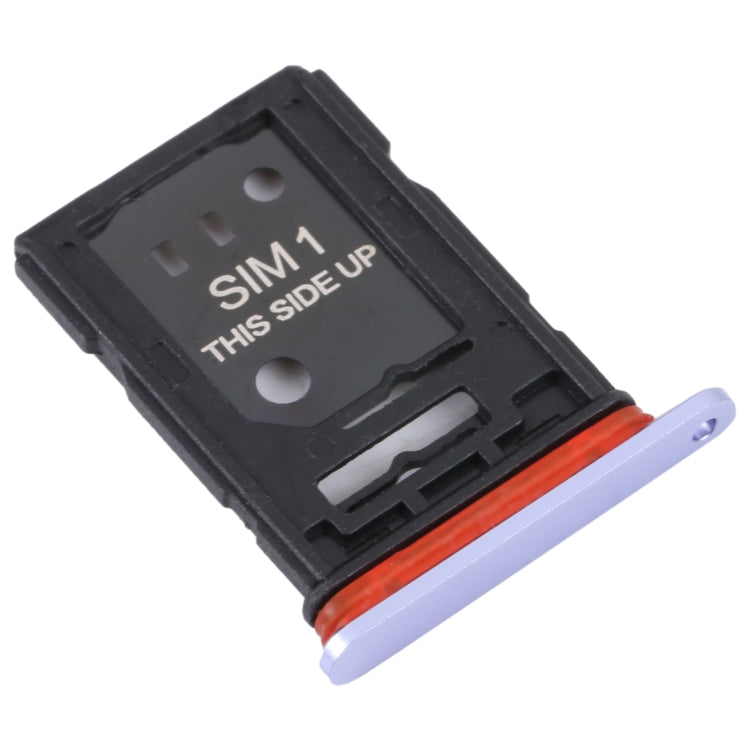 For TCL 10 Plus Original SIM Card Tray + SIM / Micro SD Card Tray(Purple) - For TCL by PMC TechLife | Online Shopping South Africa | PMC TechLife | Buy Now Pay Later Mobicred