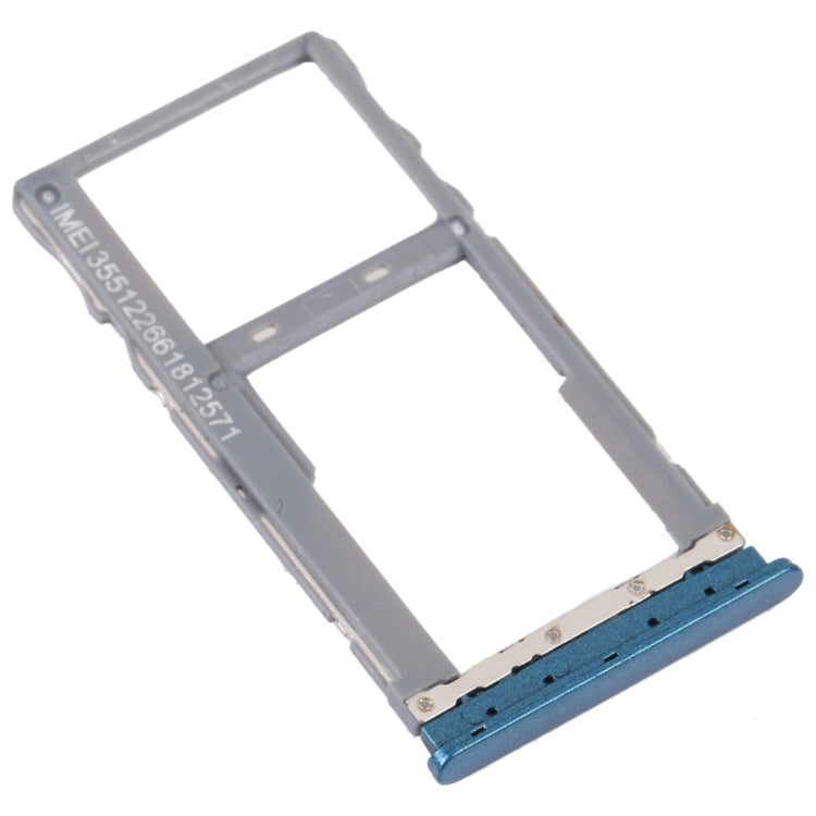 For TCL 20 SE Original SIM Card Tray + SIM / Micro SD Card Tray(Green) - For TCL by PMC TechLife | Online Shopping South Africa | PMC TechLife
