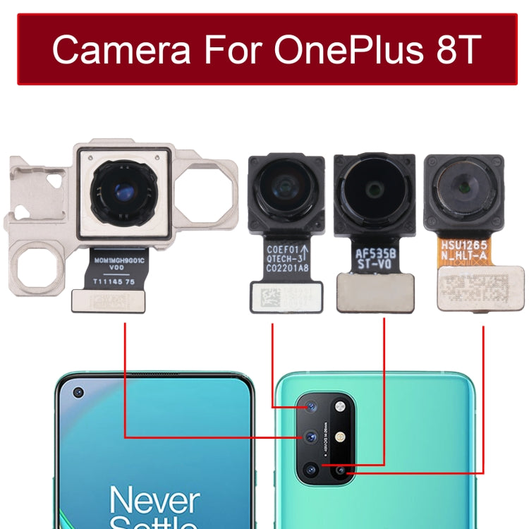 For OnePlus 8T Black White Style Back Facing Camera - Camera Series by PMC TechLife | Online Shopping South Africa | PMC TechLife