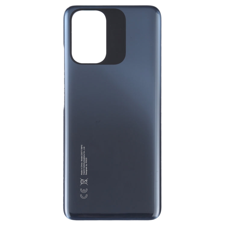 For Xiaomi Poco M5s Original Battery Back Cover(Black) - Back Cover by PMC TechLife | Online Shopping South Africa | PMC TechLife