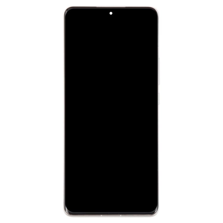 For Xiaomi 12 Pro / 12S Pro AMOLED Original LCD Screen Digitizer Full Assembly with Frame (Silver) - LCD Screen by PMC TechLife | Online Shopping South Africa | PMC TechLife