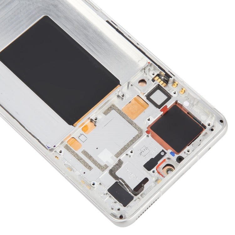 For Xiaomi 12 Pro / 12S Pro AMOLED Original LCD Screen Digitizer Full Assembly with Frame (Silver) - LCD Screen by PMC TechLife | Online Shopping South Africa | PMC TechLife