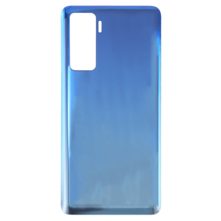 For vivo iQOO 5 5G OEM Glass Battery Back Cover(Blue) - Back Cover by PMC TechLife | Online Shopping South Africa | PMC TechLife