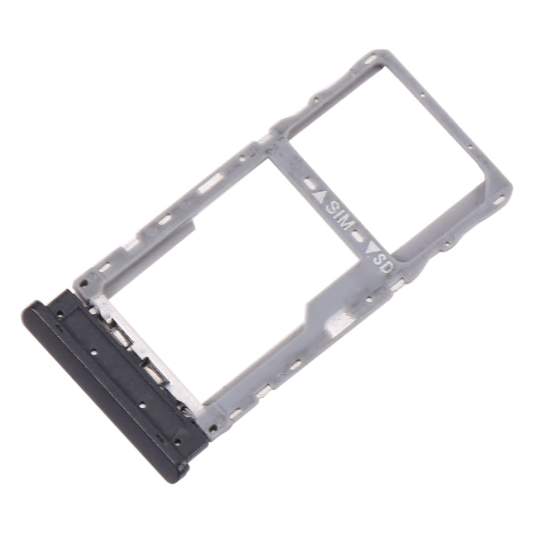 For Alactel Joy Tab 2 9032Z SIM Card Tray + Micro SD Card Tray(Black) - Card Tray by PMC TechLife | Online Shopping South Africa | PMC TechLife