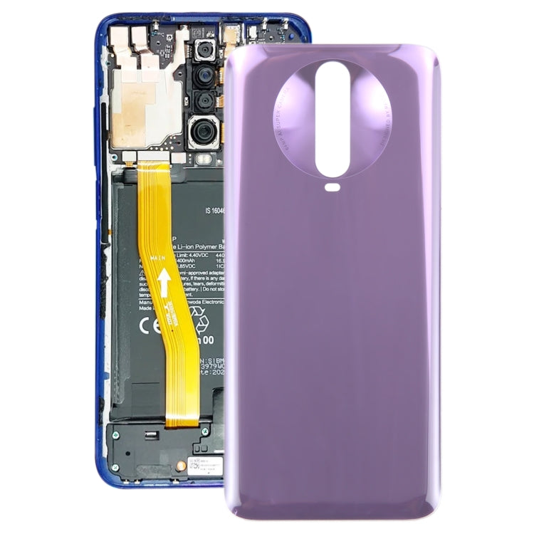 For Xiaomi Poco X2 OEM Glass Battery Back Cover(Purple) - Back Cover by PMC TechLife | Online Shopping South Africa | PMC TechLife