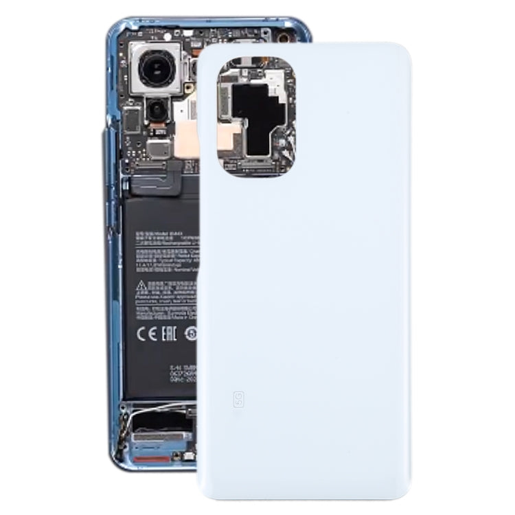 For Xiaomi Mi 11i 5G OEM Glass Battery Back Cover(White) - Back Cover by PMC TechLife | Online Shopping South Africa | PMC TechLife
