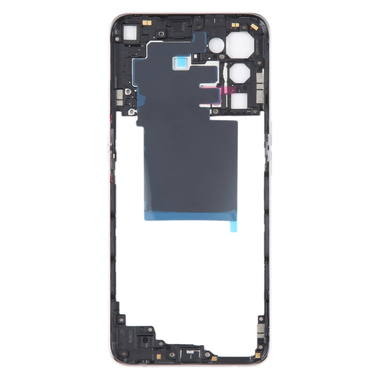 For OPPO Reno5 5G Original Middle Frame Bezel Plate (Gold) - Frame Bezel Plate by PMC TechLife | Online Shopping South Africa | PMC TechLife