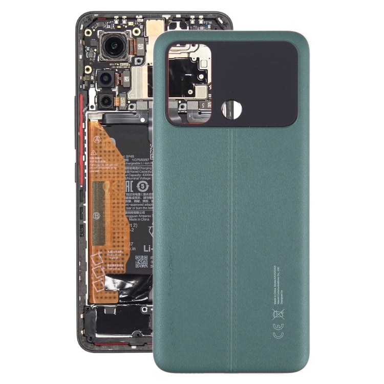 For Xiaomi Poco C55 Original Battery Back Cover (Green) - Back Cover by PMC TechLife | Online Shopping South Africa | PMC TechLife
