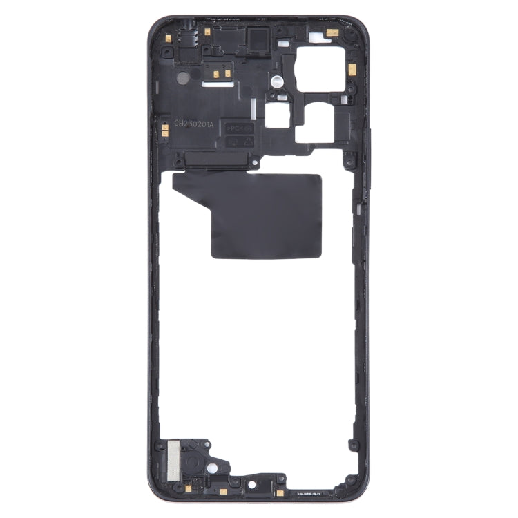 For Xiaomi Redmi Note 12 4G Original Middle Frame Bezel Plate (Black) - Frame Bezel Plate by PMC TechLife | Online Shopping South Africa | PMC TechLife