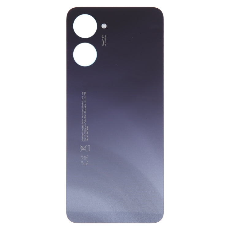 For Realme 10 Original Battery Back Cover(Black) - Back Cover by PMC TechLife | Online Shopping South Africa | PMC TechLife | Buy Now Pay Later Mobicred