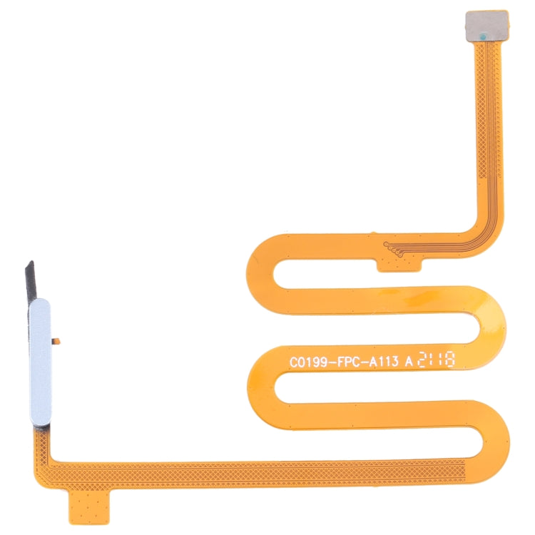 For Infinix Note 10 Pro NFC X695 Original Fingerprint Sensor Flex Cable (Silver) - Flex Cable by PMC TechLife | Online Shopping South Africa | PMC TechLife | Buy Now Pay Later Mobicred