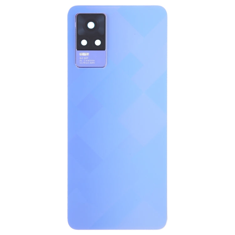 For vivo Y73 V2059 Original Battery Back Cover with Camera Lens Cover(Purple) - Back Cover by PMC TechLife | Online Shopping South Africa | PMC TechLife