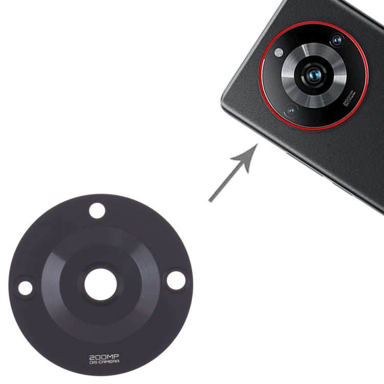 10 PCS Back Camera Lens for Realme 11 Pro+ (Black) - Camera Series by PMC TechLife | Online Shopping South Africa | PMC TechLife | Buy Now Pay Later Mobicred