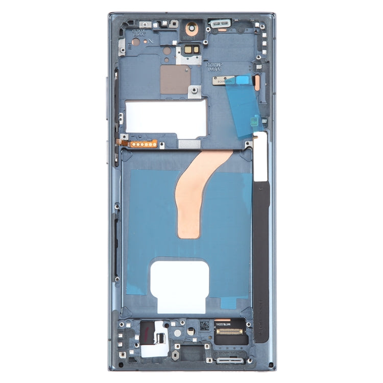 For Samsung Galaxy S22 Ultra 5G SM-S908B EU Edition 6.78 inch OLED  LCD Screen Digitizer Full Assembly with Frame (Green) - free shipping - PMc TechLife - Order now!