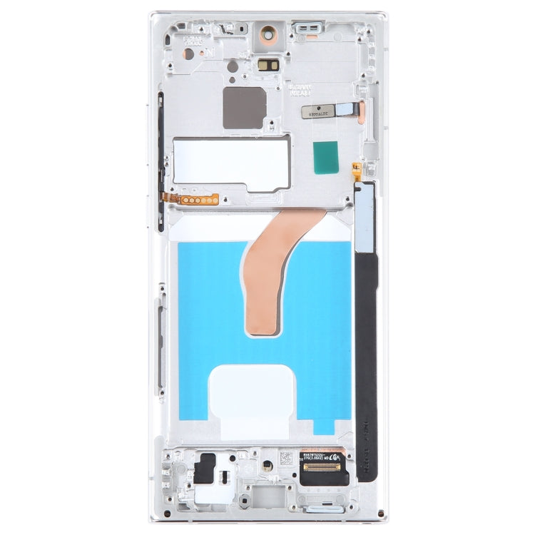 For Samsung Galaxy S22 Ultra 5G SM-S908B EU Edition 6.78 inch OLED  LCD Screen Digitizer Full Assembly with Frame(Silver) - free shipping - PMc TechLife - Order now!