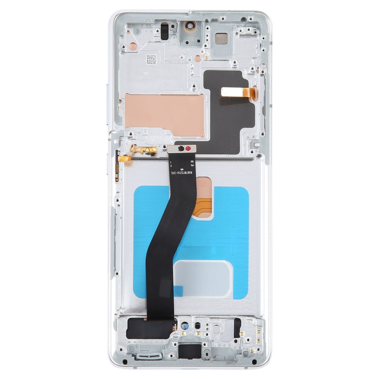 OLED LCD Screen For Samsung Galaxy S21 Ultra 5G SM-G998B Digitizer Full Assembly with Frame, Display Size: 6.78 inch (Silver) - free shipping - PMc TechLife - Order now!