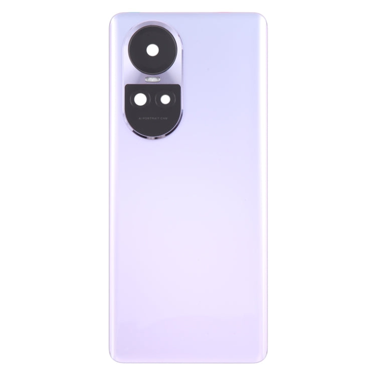 For OPPO Reno10 Pro Global Original Battery Back Cover with Camera Lens Cover(Purple) - Back Cover by PMC TechLife | Online Shopping South Africa | PMC TechLife | Buy Now Pay Later Mobicred