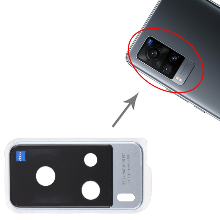 For vivo X60 Global Original Camera Lens Cover (Silver) - Camera Parts by PMC TechLife | Online Shopping South Africa | PMC TechLife