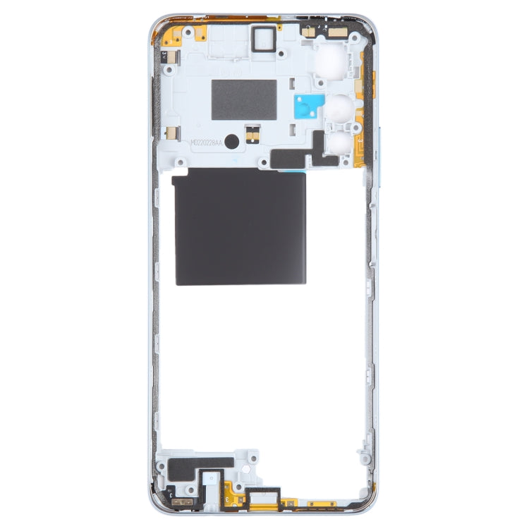 For Xiaomi Redmi Note 11S 5G Original Middle Frame Bezel Plate (Blue) - Frame Bezel Plate by PMC TechLife | Online Shopping South Africa | PMC TechLife