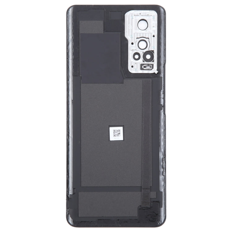 For ZTE Axon 30 5G A2322 Battery Back Cover with Camera Lens Cover(Black) - For ZTE by PMC TechLife | Online Shopping South Africa | PMC TechLife