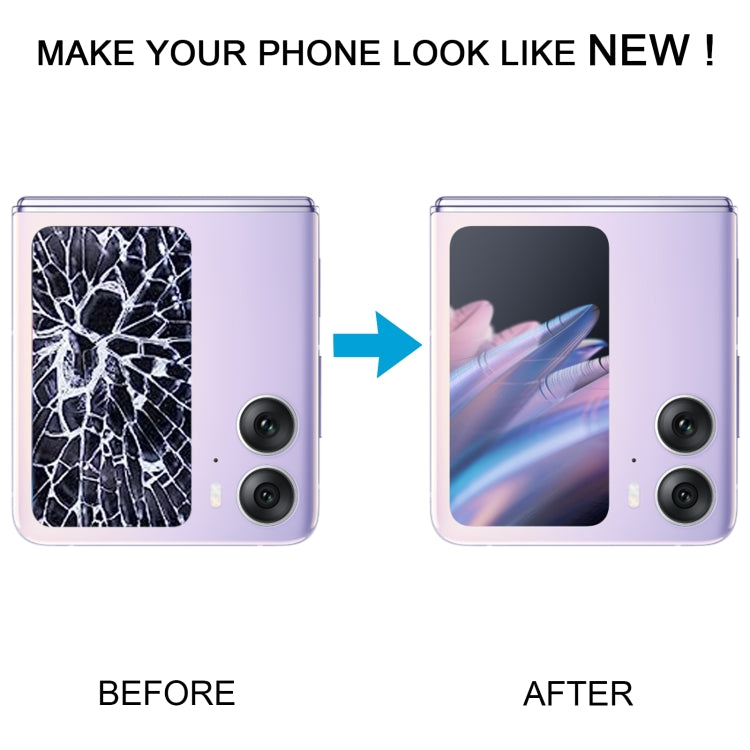 Original LCD Secondary Screen for OPPO Find N2 Flip With Digitizer Full Assembly (Black) - LCD Screen by PMC TechLife | Online Shopping South Africa | PMC TechLife