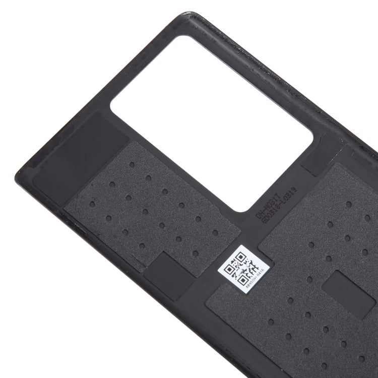 For ZTE Axon A41 Ultra 5G Glass Battery Back Cover(Grey) - For ZTE by PMC TechLife | Online Shopping South Africa | PMC TechLife