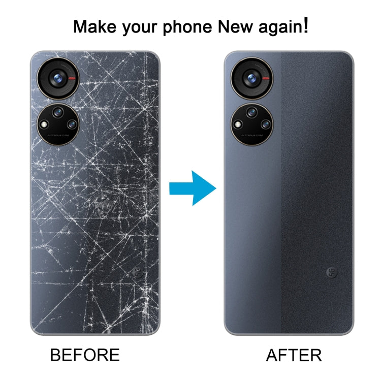 For ZTE Voyage 40 Pro+ Battery Back Cover(Grey) - For ZTE by PMC TechLife | Online Shopping South Africa | PMC TechLife