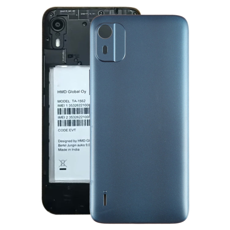 For Nokia C12 Original Battery Back Cover(Blue) - Back Cover by PMC TechLife | Online Shopping South Africa | PMC TechLife