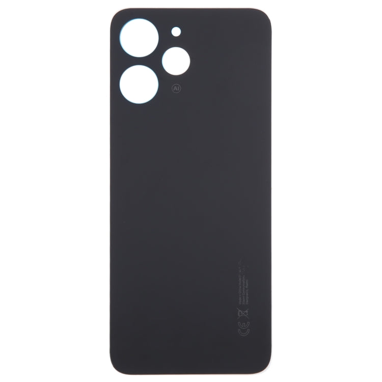 For Xiaomi Redmi 12 4G OEM Glass Material Battery Back Cover(Black) - Back Cover by PMc TechLife | Online Shopping South Africa | PMc TechLife | Buy Now Pay Later Mobicred