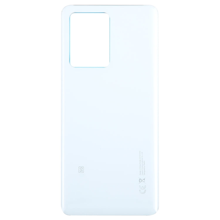 For Xiaomi Redmi Note 12 Pro+ OEM Glass Material Battery Back Cover(White) - Back Cover by PMC TechLife | Online Shopping South Africa | PMC TechLife | Buy Now Pay Later Mobicred