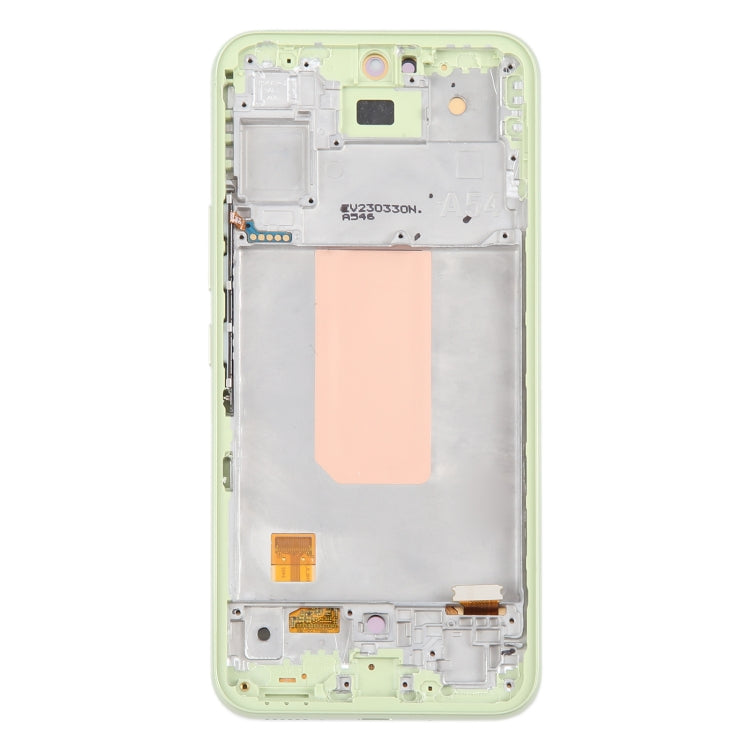 For Samsung Galaxy A54 5G SM-A546 6.43 inch OLED LCD Screen Digitizer Full Assembly with Frame (Green) - free shipping - PMc TechLife - Order now!