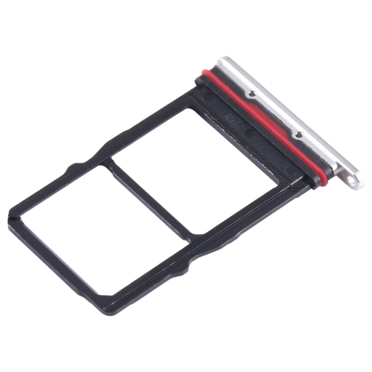 For Huawei P50 Pocket SIM + NM Card Tray (Silver) - Card Socket by PMc TechLife | Online Shopping South Africa | PMc TechLife | Buy Now Pay Later Mobicred