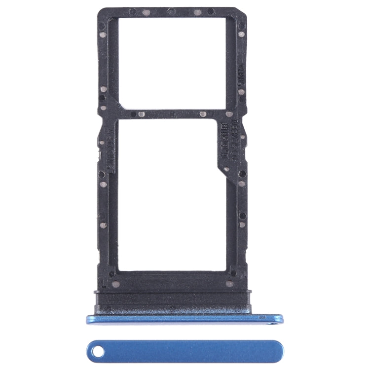 For Huawei Enjoy 30 Plus SIM + SIM / Micro SD Card Tray (Blue) - Card Socket by PMc TechLife | Online Shopping South Africa | PMc TechLife | Buy Now Pay Later Mobicred