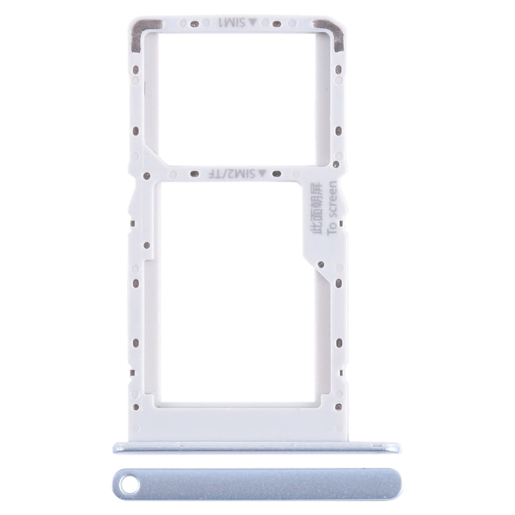For Huawei Enjoy 60Z SIM + SIM / Micro SD Card Tray (Blue) - Card Socket by PMc TechLife | Online Shopping South Africa | PMc TechLife | Buy Now Pay Later Mobicred