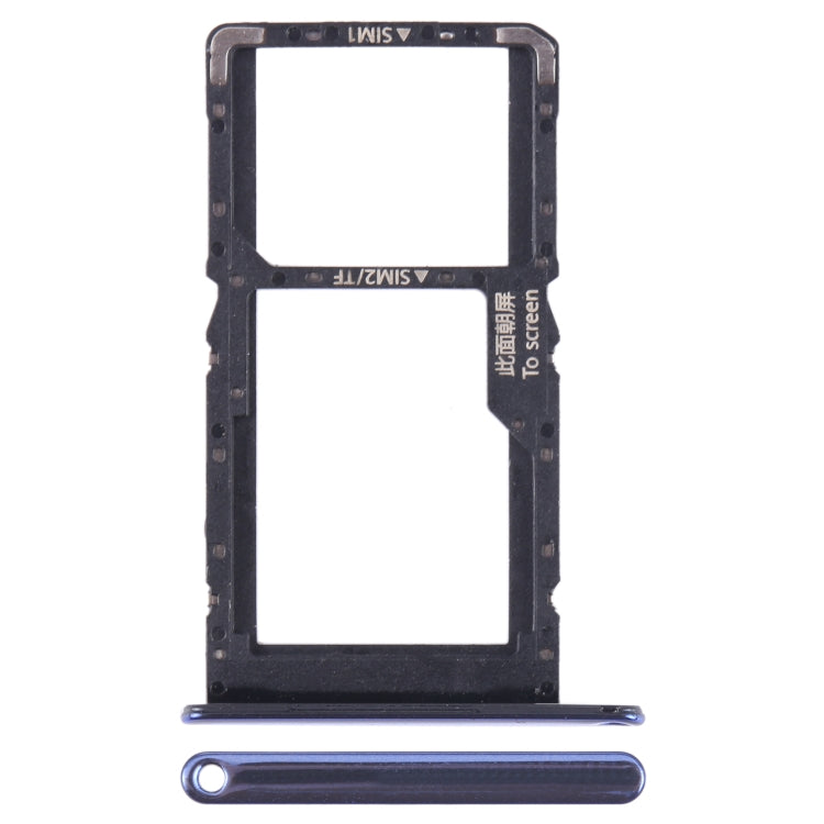 For Huawei Maimang 11 SIM + SIM / Micro SD Card Tray (Blue) - Card Socket by PMc TechLife | Online Shopping South Africa | PMc TechLife | Buy Now Pay Later Mobicred