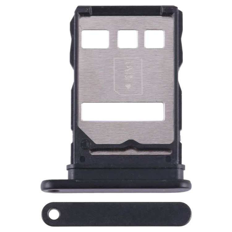 For Huawei nova 10Z SIM Card Tray (Black) - Card Socket by PMc TechLife | Online Shopping South Africa | PMc TechLife | Buy Now Pay Later Mobicred