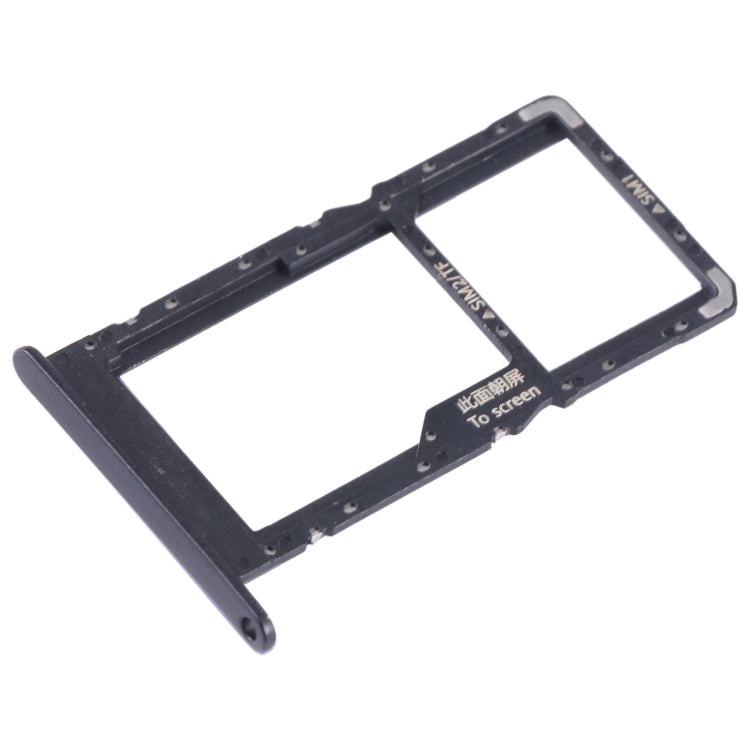 For Huawei Enjoy 50 SIM + SIM / Micro SD Card Tray (Black) - Card Socket by PMc TechLife | Online Shopping South Africa | PMc TechLife | Buy Now Pay Later Mobicred