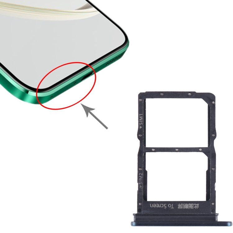 For Huawei Nzone S7 Pro+ 5G SIM + SIM Card Tray (Green) - Card Socket by PMc TechLife | Online Shopping South Africa | PMc TechLife | Buy Now Pay Later Mobicred