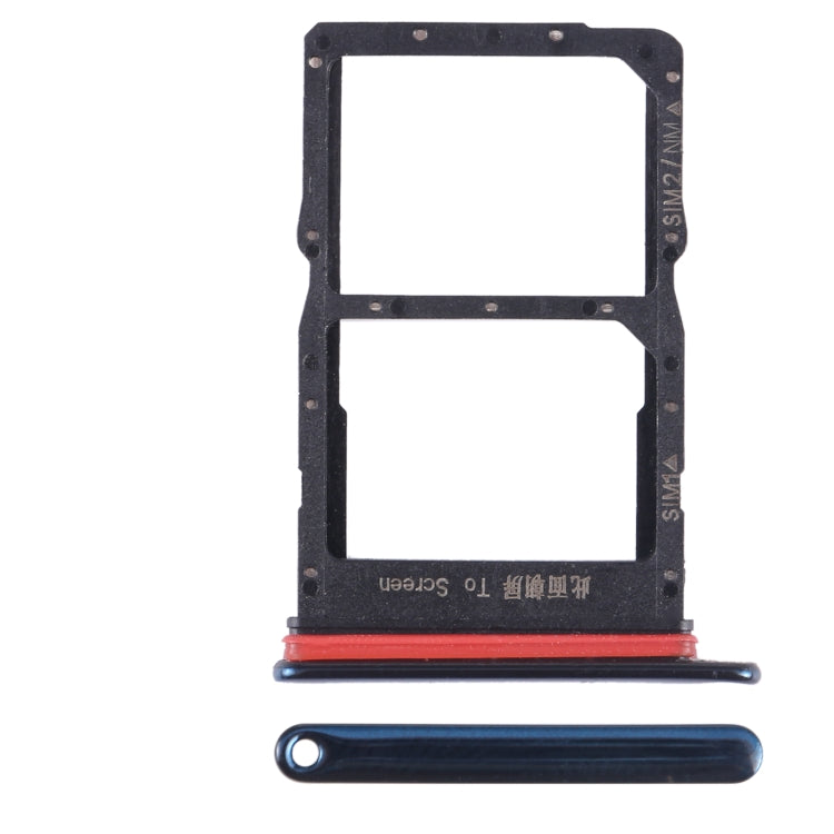 For Honor X30 Max SIM + SIM / NM Card Tray (Blue) - Card Socket by PMc TechLife | Online Shopping South Africa | PMc TechLife | Buy Now Pay Later Mobicred