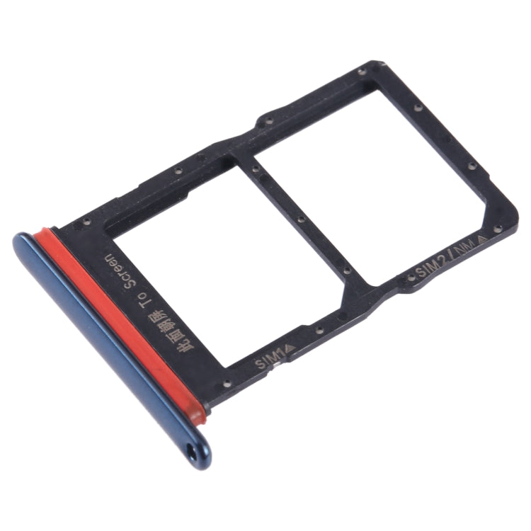 For Honor X30 Max SIM + SIM / NM Card Tray (Blue) - Card Socket by PMc TechLife | Online Shopping South Africa | PMc TechLife | Buy Now Pay Later Mobicred