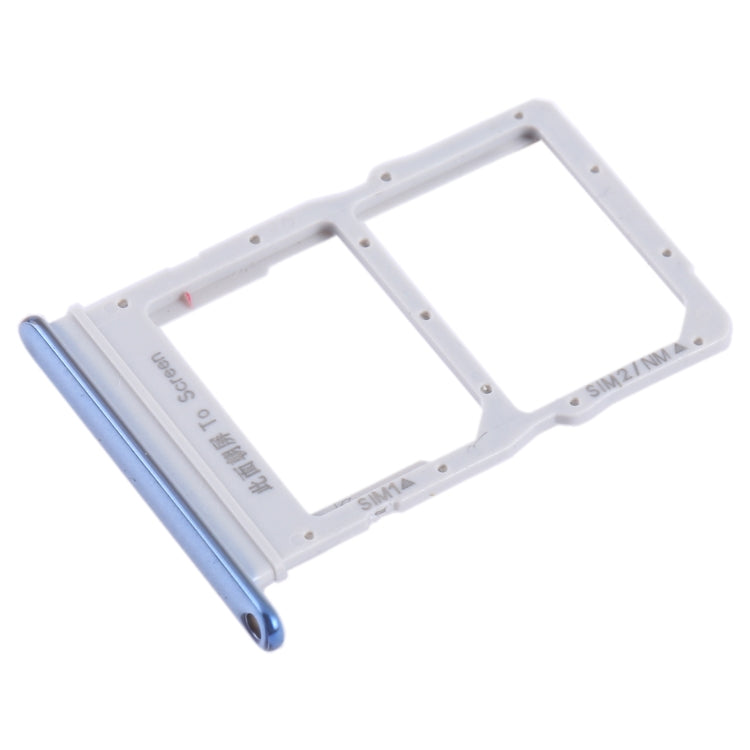 For Honor X30 Max SIM + SIM / NM Card Tray (Silver) - Card Socket by PMc TechLife | Online Shopping South Africa | PMc TechLife | Buy Now Pay Later Mobicred