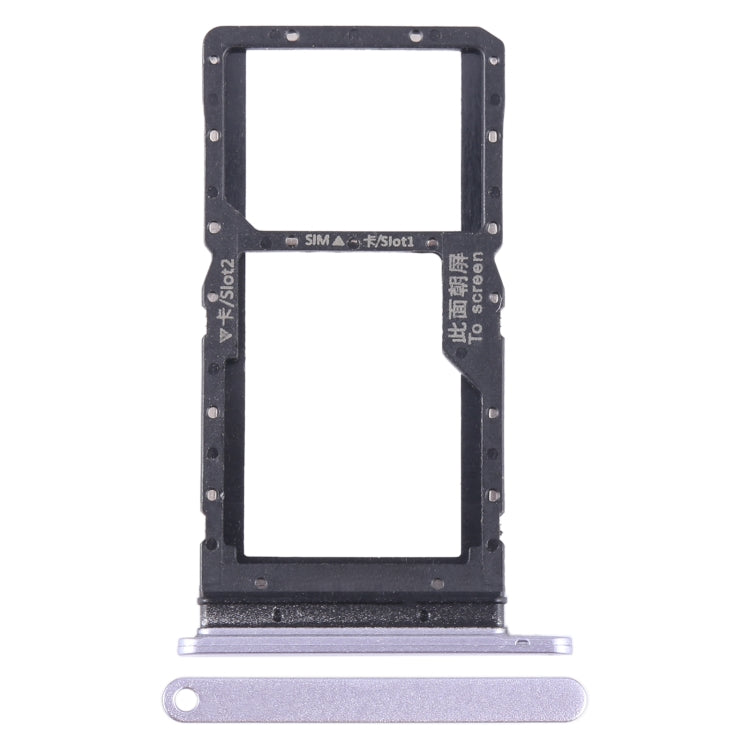 For Honor Play 20A SIM + SIM / Micro SD Card Tray (Purple) - Card Socket by PMc TechLife | Online Shopping South Africa | PMc TechLife | Buy Now Pay Later Mobicred