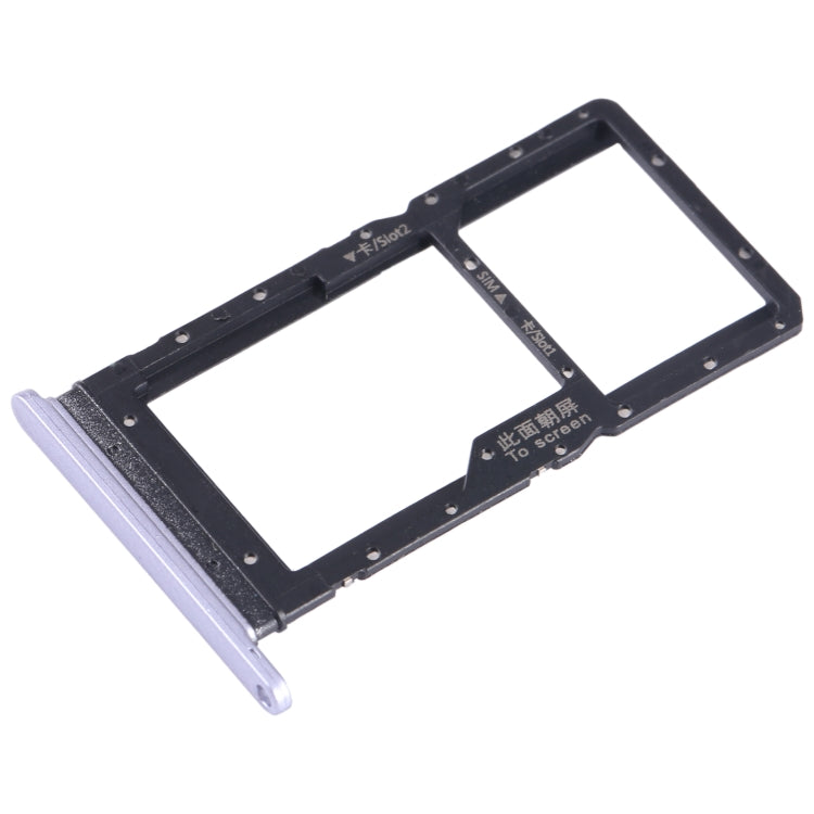 For Honor Play 20A SIM + SIM / Micro SD Card Tray (Purple) - Card Socket by PMc TechLife | Online Shopping South Africa | PMc TechLife | Buy Now Pay Later Mobicred