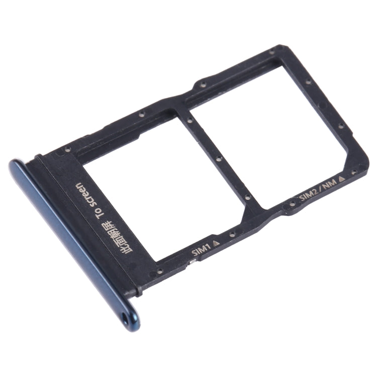 For Honor X10 Pro SIM + SIM / NM Card Tray (Blue) - Card Socket by PMc TechLife | Online Shopping South Africa | PMc TechLife | Buy Now Pay Later Mobicred