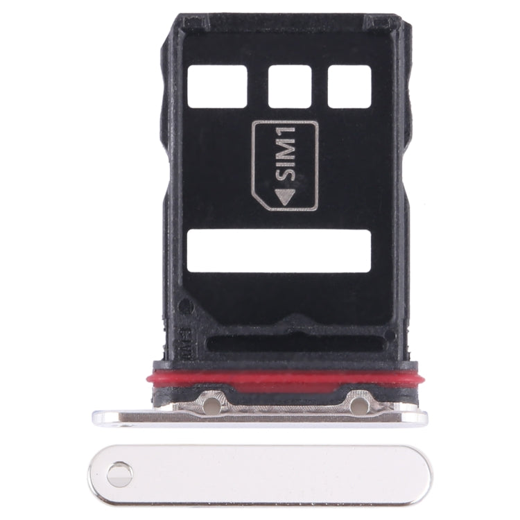 For Honor Magic5 Ultimate SIM + NM Card Tray (Silver) - Card Socket by PMc TechLife | Online Shopping South Africa | PMc TechLife | Buy Now Pay Later Mobicred