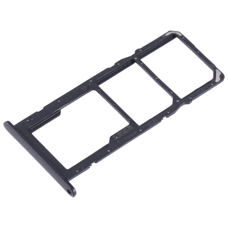 For Honor X10 Lite SIM + SIM + Micro SD Card Tray (Black) - Card Socket by PMc TechLife | Online Shopping South Africa | PMc TechLife | Buy Now Pay Later Mobicred