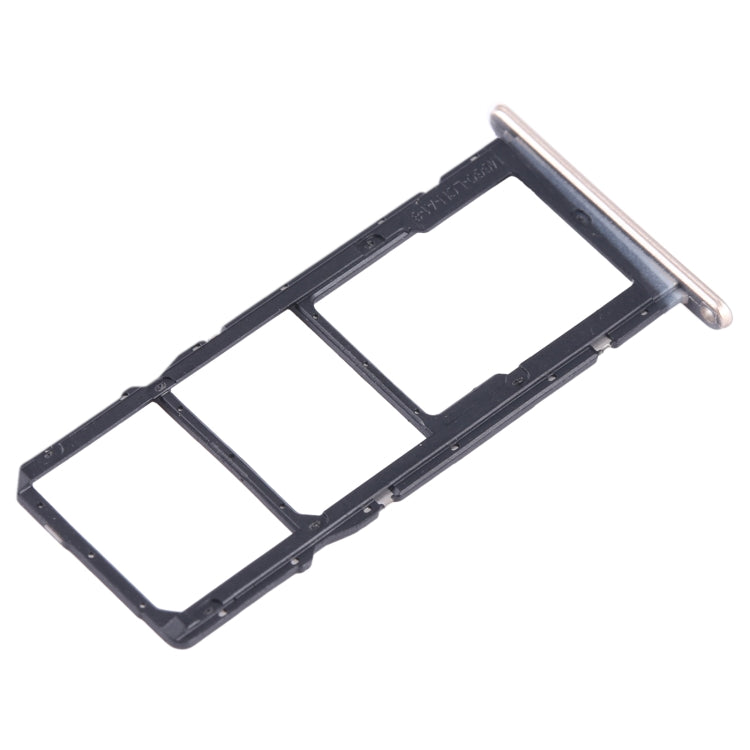 For Honor X10 Lite SIM + SIM + Micro SD Card Tray (Gold) - Card Socket by PMc TechLife | Online Shopping South Africa | PMc TechLife | Buy Now Pay Later Mobicred