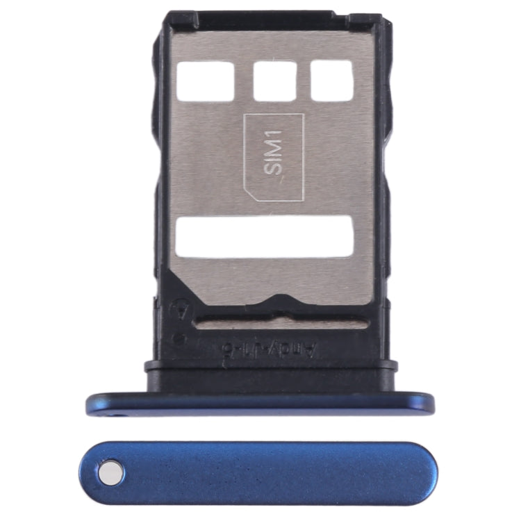 For Honor X9 SIM Card Tray (Blue) - Card Socket by PMc TechLife | Online Shopping South Africa | PMc TechLife | Buy Now Pay Later Mobicred