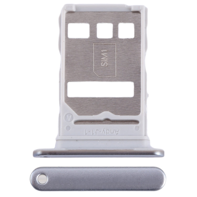 For Honor X9 SIM Card Tray (Silver) - Card Socket by PMc TechLife | Online Shopping South Africa | PMc TechLife | Buy Now Pay Later Mobicred